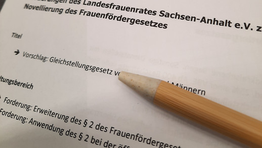 2. Werkstattgespräch zur Novellierung des Gleichstellungsgesetzes